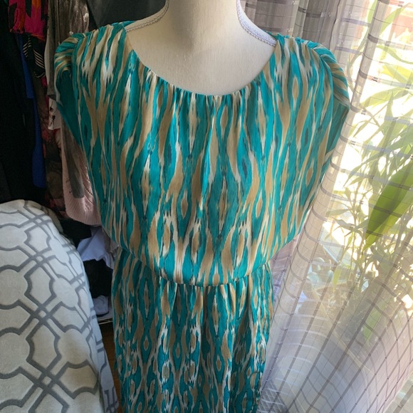 Michael Kors silky dress 👗 with lining 👍 color - Picture 1 of 7